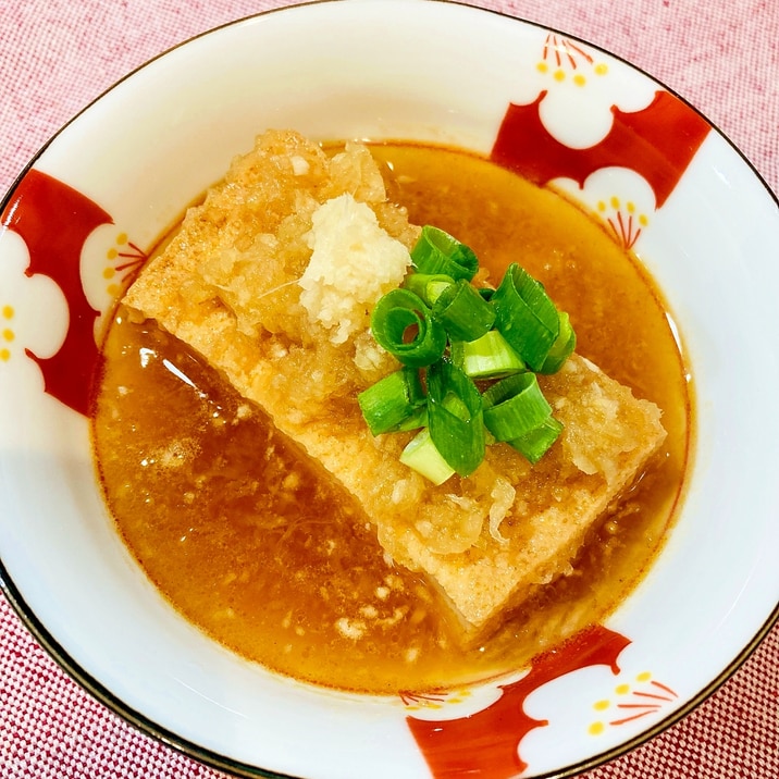 ♦️大根のみぞれ煮☆厚揚げで簡単揚げ出し豆腐